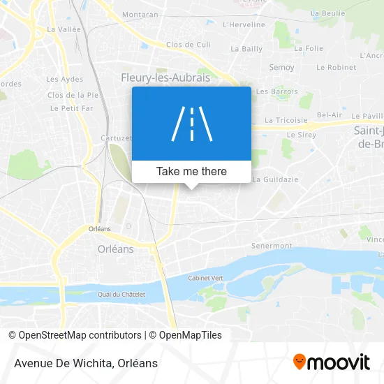 Avenue De Wichita map