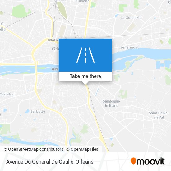 Mapa Avenue Du Général De Gaulle