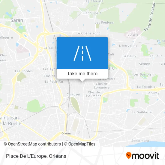 Place De L'Europe map