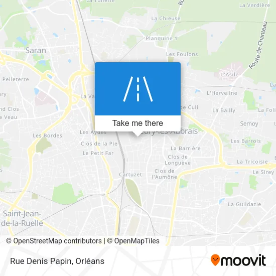 Rue Denis Papin map
