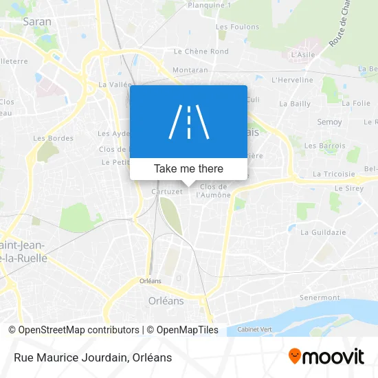 Rue Maurice Jourdain map