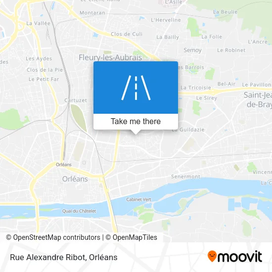 Rue Alexandre Ribot map