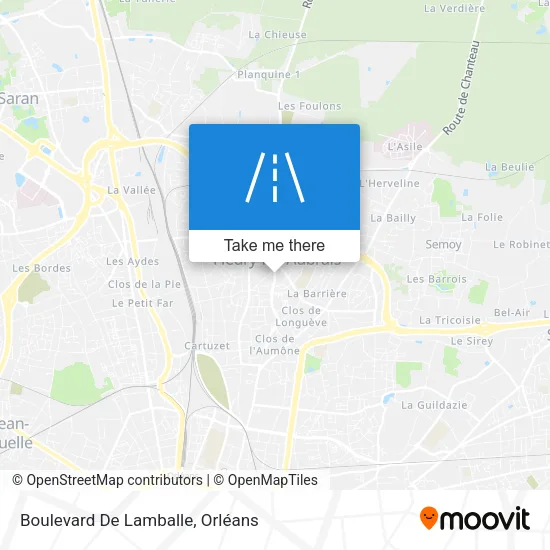 Boulevard De Lamballe map
