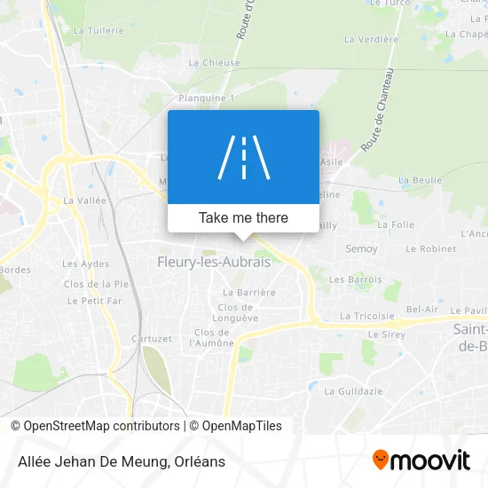Allée Jehan De Meung map