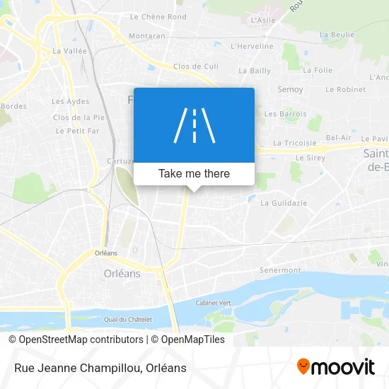 Rue Jeanne Champillou map