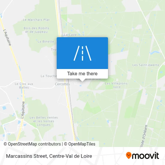 Rue Des Marcassins map