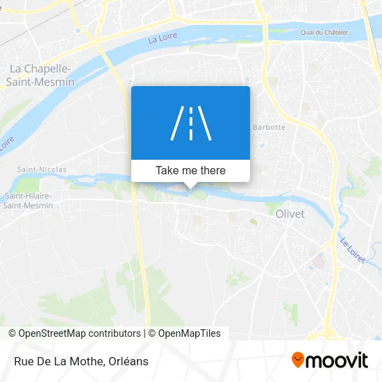 Rue De La Mothe map