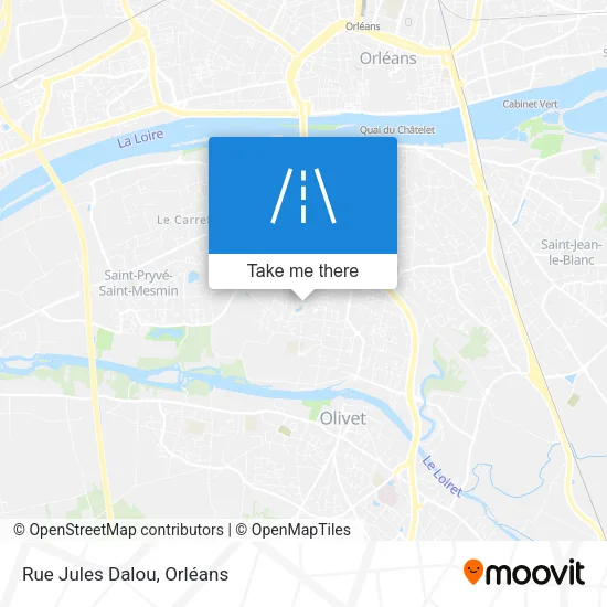 Rue Jules Dalou map