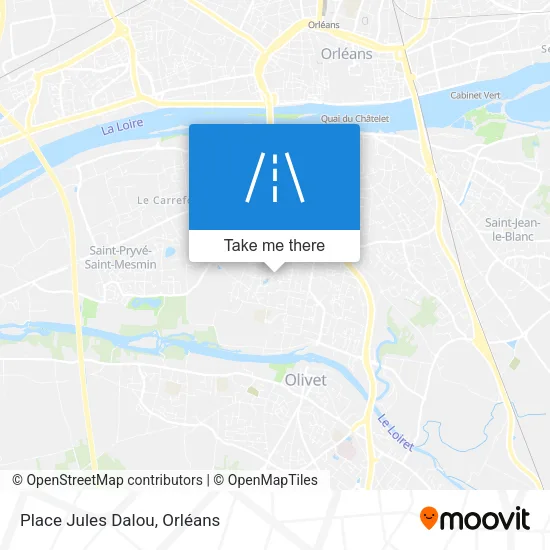 Place Jules Dalou map