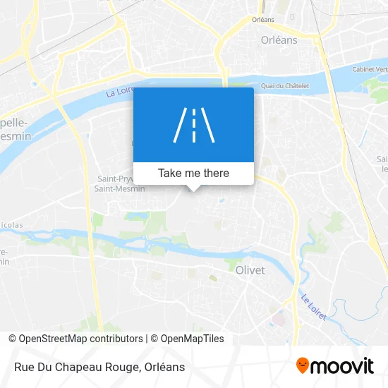 Rue Du Chapeau Rouge map