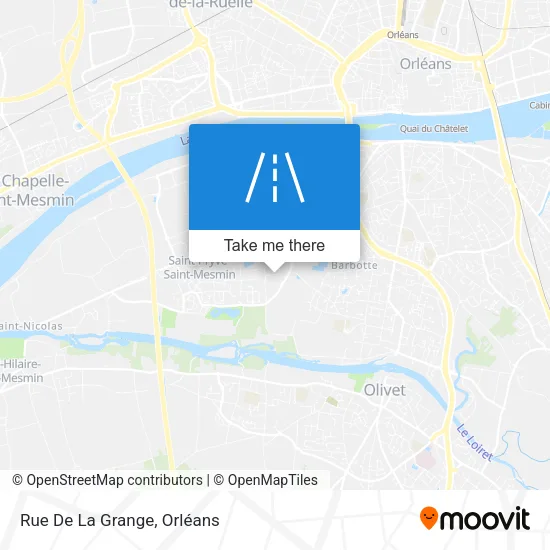 Rue De La Grange map