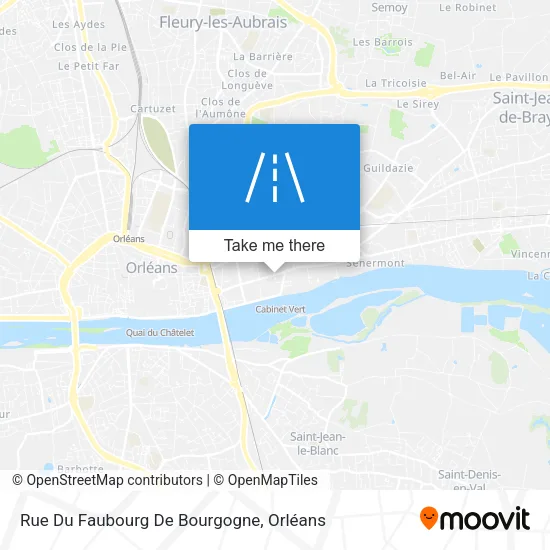 Rue Du Faubourg De Bourgogne map
