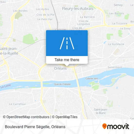 Boulevard Pierre Ségelle map
