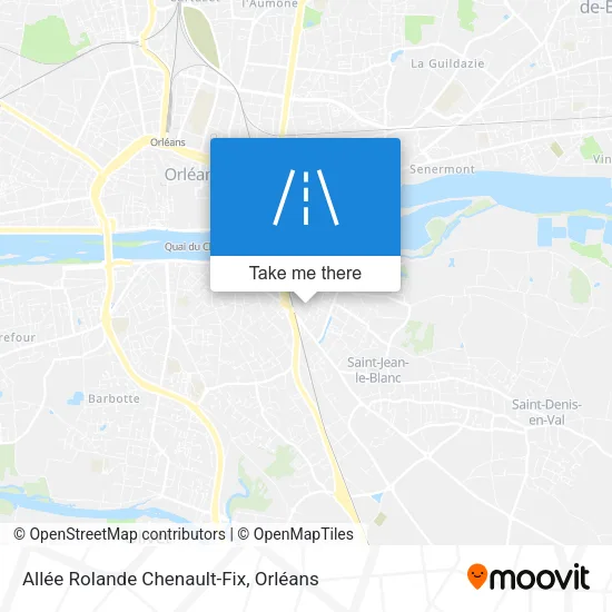 Allée Rolande Chenault-Fix map