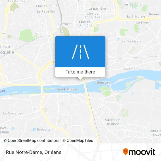 Rue Notre-Dame map