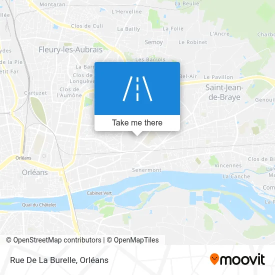 Rue De La Burelle map