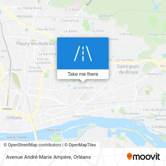 Avenue André-Marie Ampère map