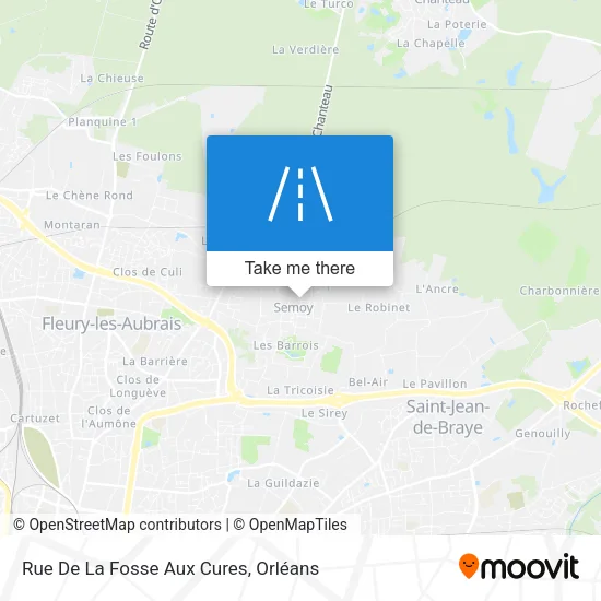 Rue De La Fosse Aux Cures map
