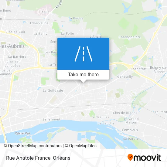 Rue Anatole France map