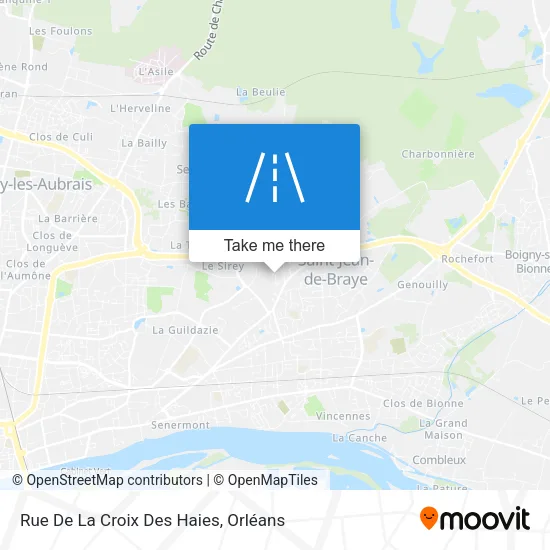 Rue De La Croix Des Haies map