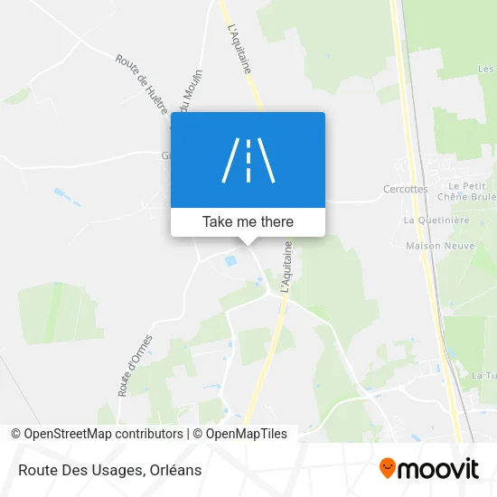 Route Des Usages map