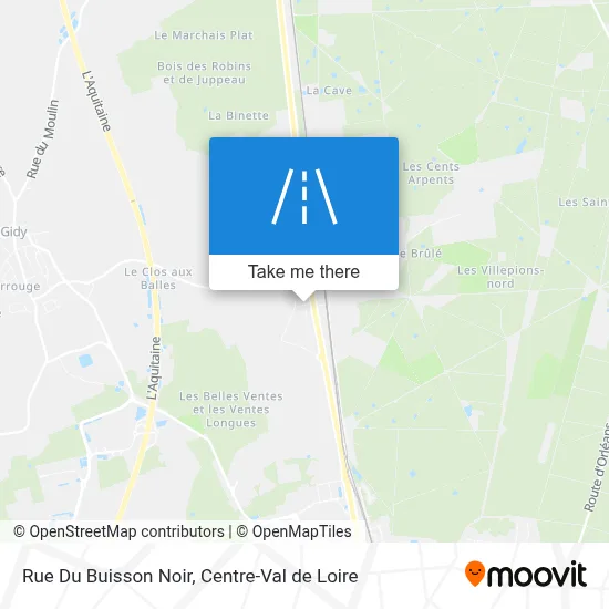 Rue Du Buisson Noir map