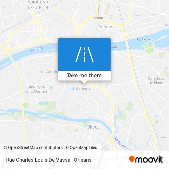 Mapa Rue Charles Louis De Vassal
