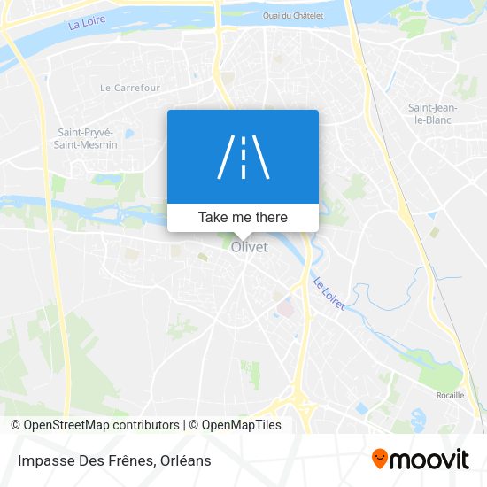 Impasse Des Frênes map