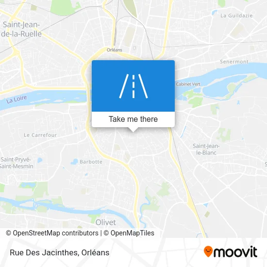 Rue Des Jacinthes map