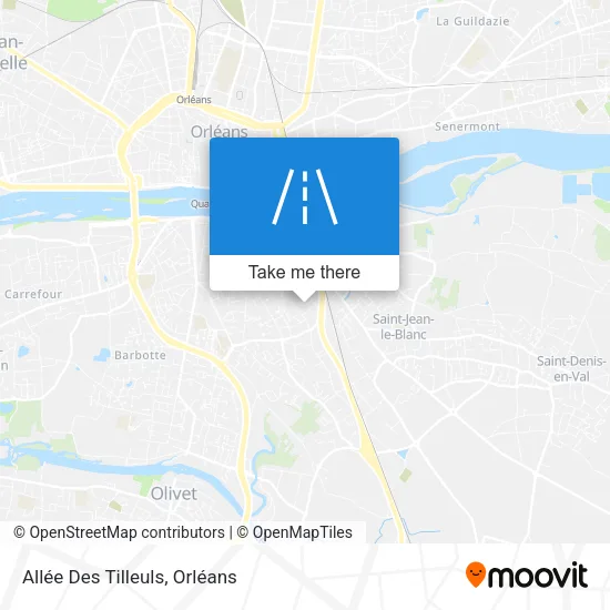 Allée Des Tilleuls map