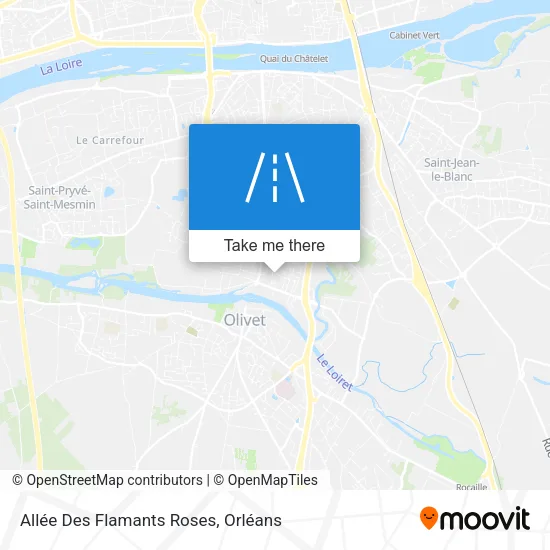 Allée Des Flamants Roses map