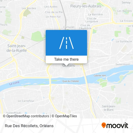 Rue Des Récollets map