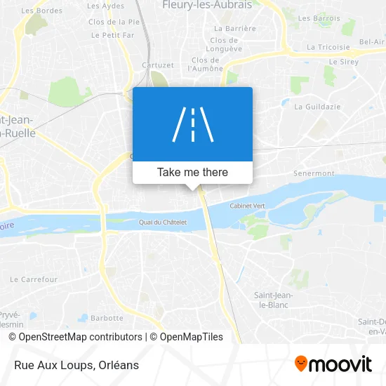 Rue Aux Loups map
