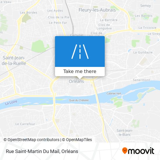 Mapa Rue Saint-Martin Du Mail