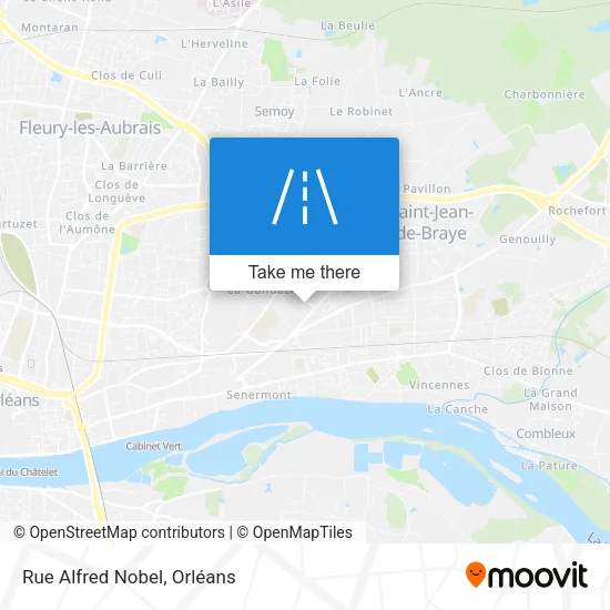 Rue Alfred Nobel map