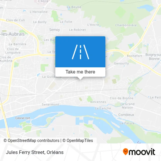 Rue Jules Ferry map