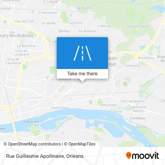 Rue Guillaume Apollinaire map