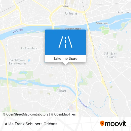 Allée Franz Schubert map