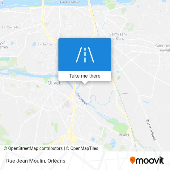 Rue Jean Moulin map