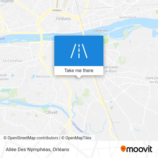 Allée Des Nymphéas map
