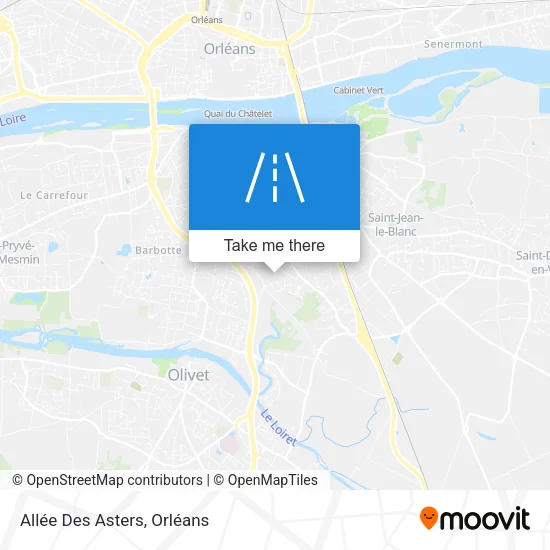 Allée Des Asters map