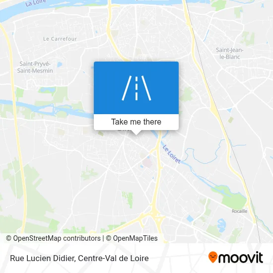 Rue Lucien Didier map