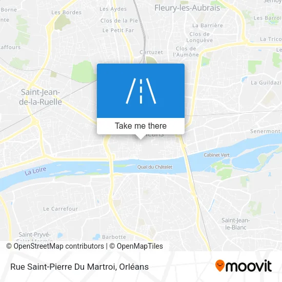Rue Saint-Pierre Du Martroi map