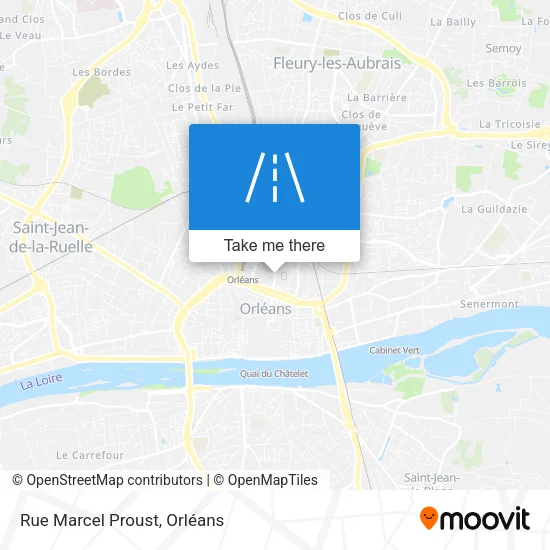 Rue Marcel Proust map