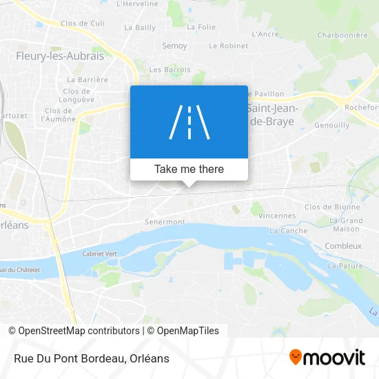 Rue Du Pont Bordeau map