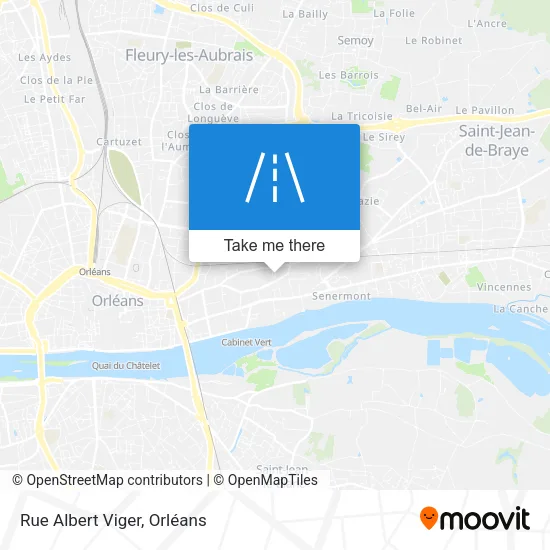 Rue Albert Viger map