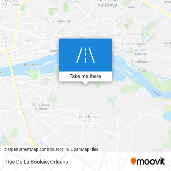 Rue De La Boulaie map