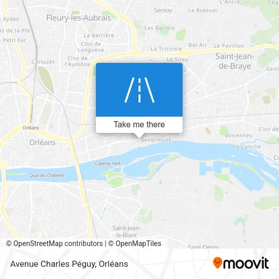 Avenue Charles Péguy map