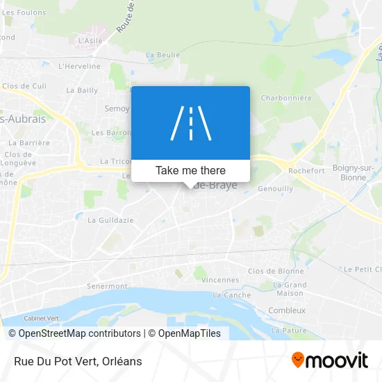 Rue Du Pot Vert map