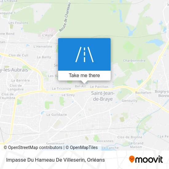 Impasse Du Hameau De Villeserin map